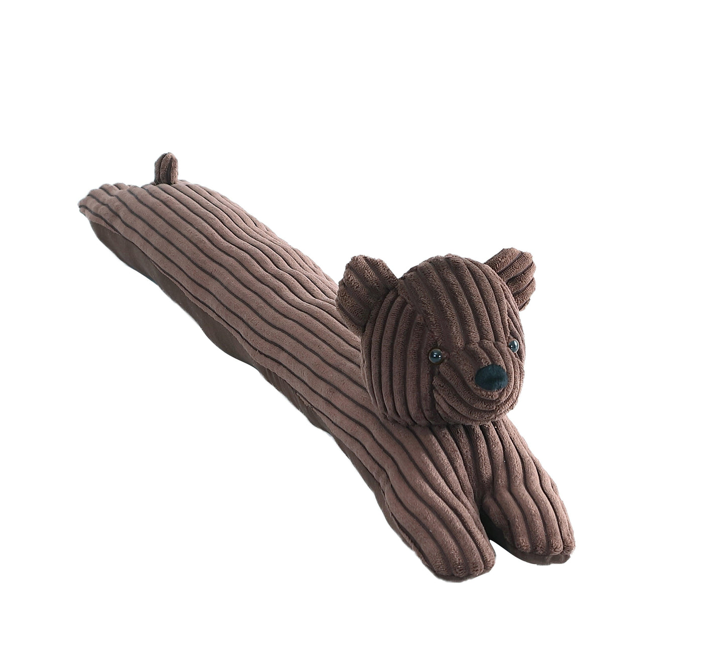 Corduroy Bear Brown Draft Guard - The Draft Stop