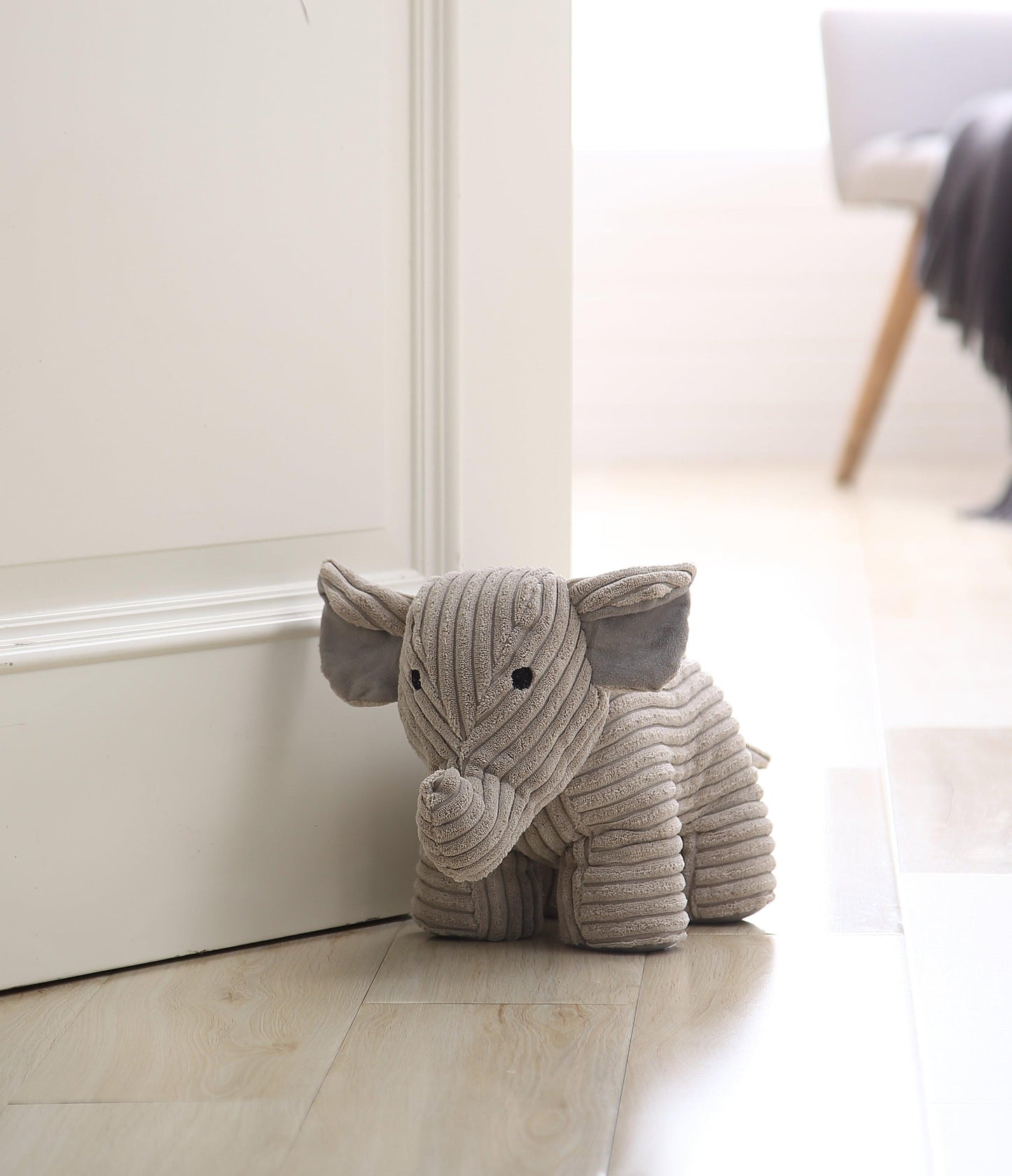 Rhonda the Elephant Door Stopper - The Draft Stop