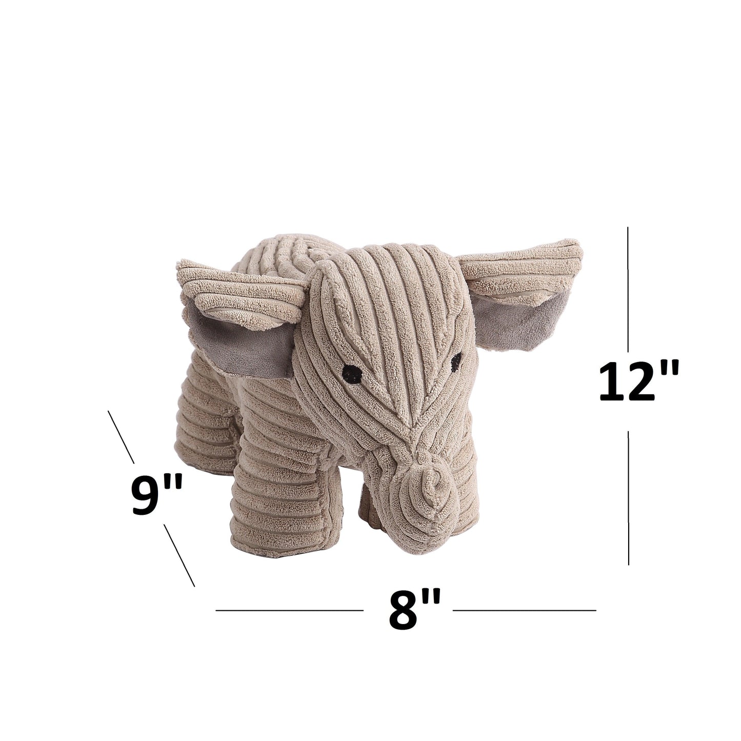 Rhonda the Elephant Door Stopper - The Draft Stop