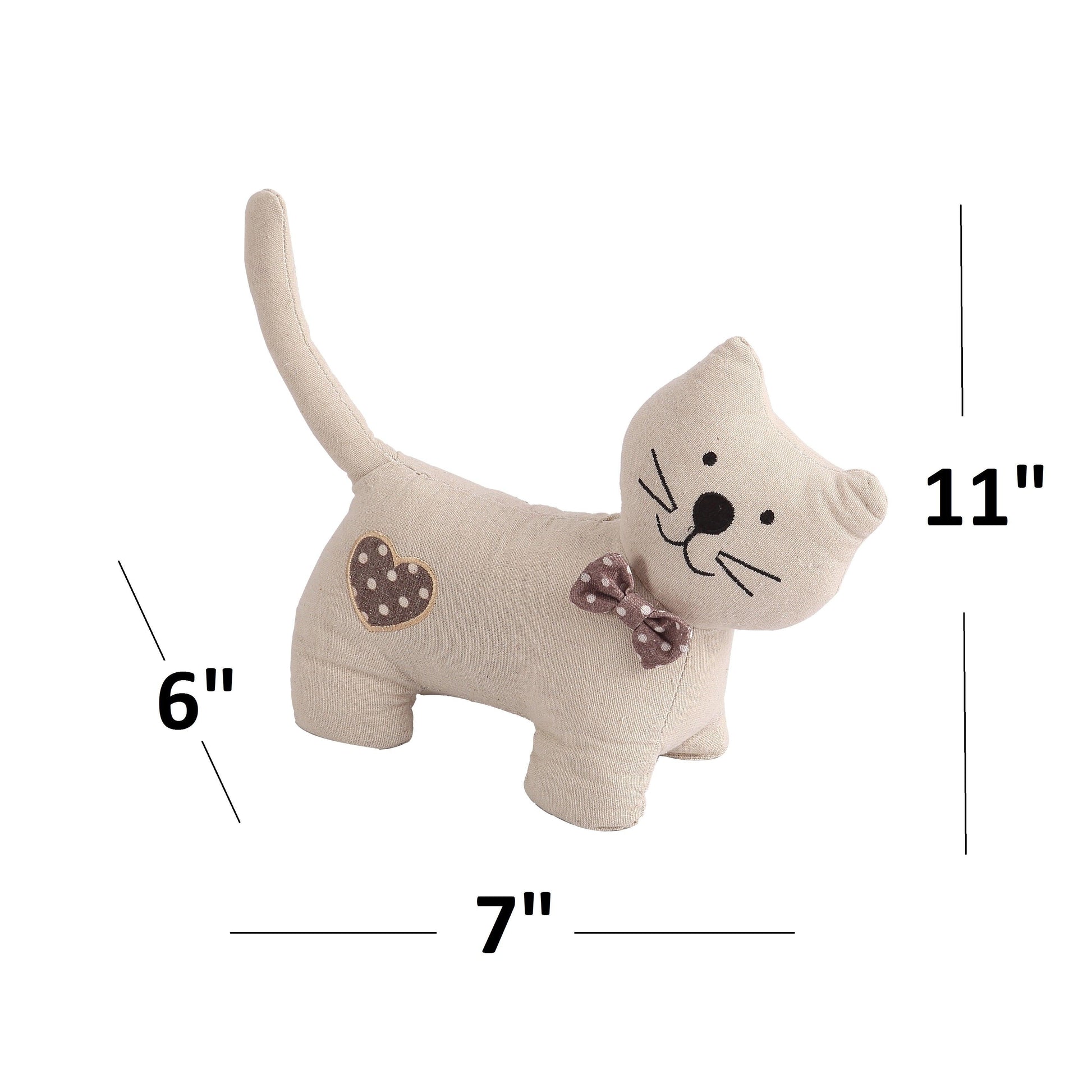 Max the Sideways Facing Cat Door Stopper - The Draft Stop