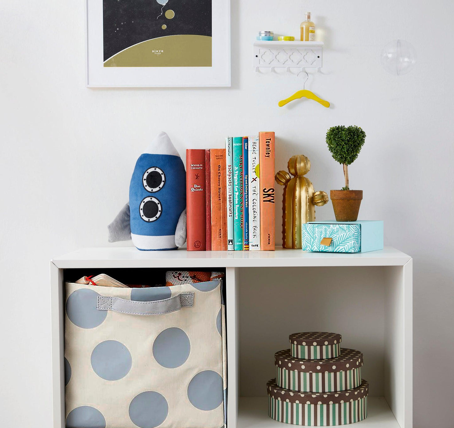 Retro Rocket Door Stopper - The Draft Stop