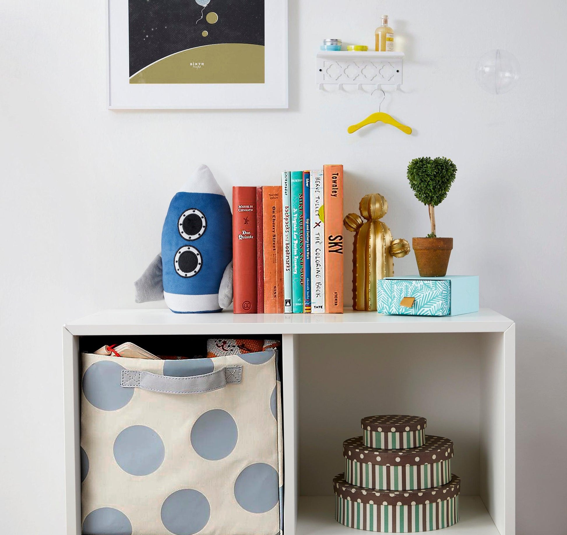 Retro Rocket Door Stopper - The Draft Stop