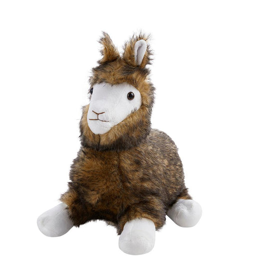 Tina the Furry Llama Door Stopper - The Draft Stop