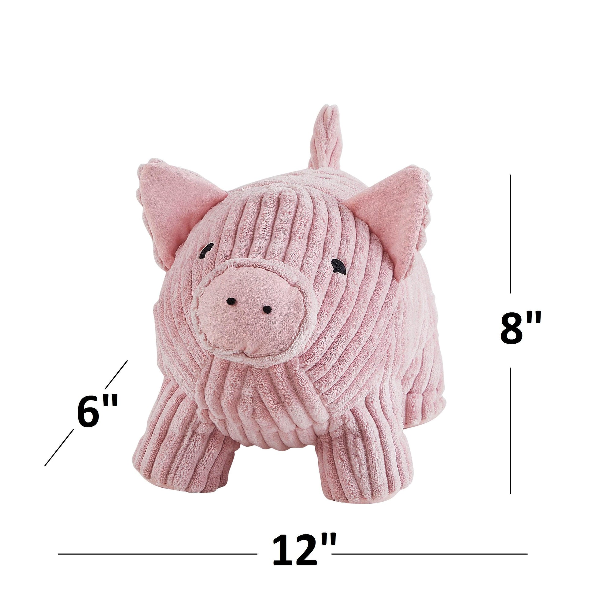 Miranda the Pink Pig Door Stopper - The Draft Stop