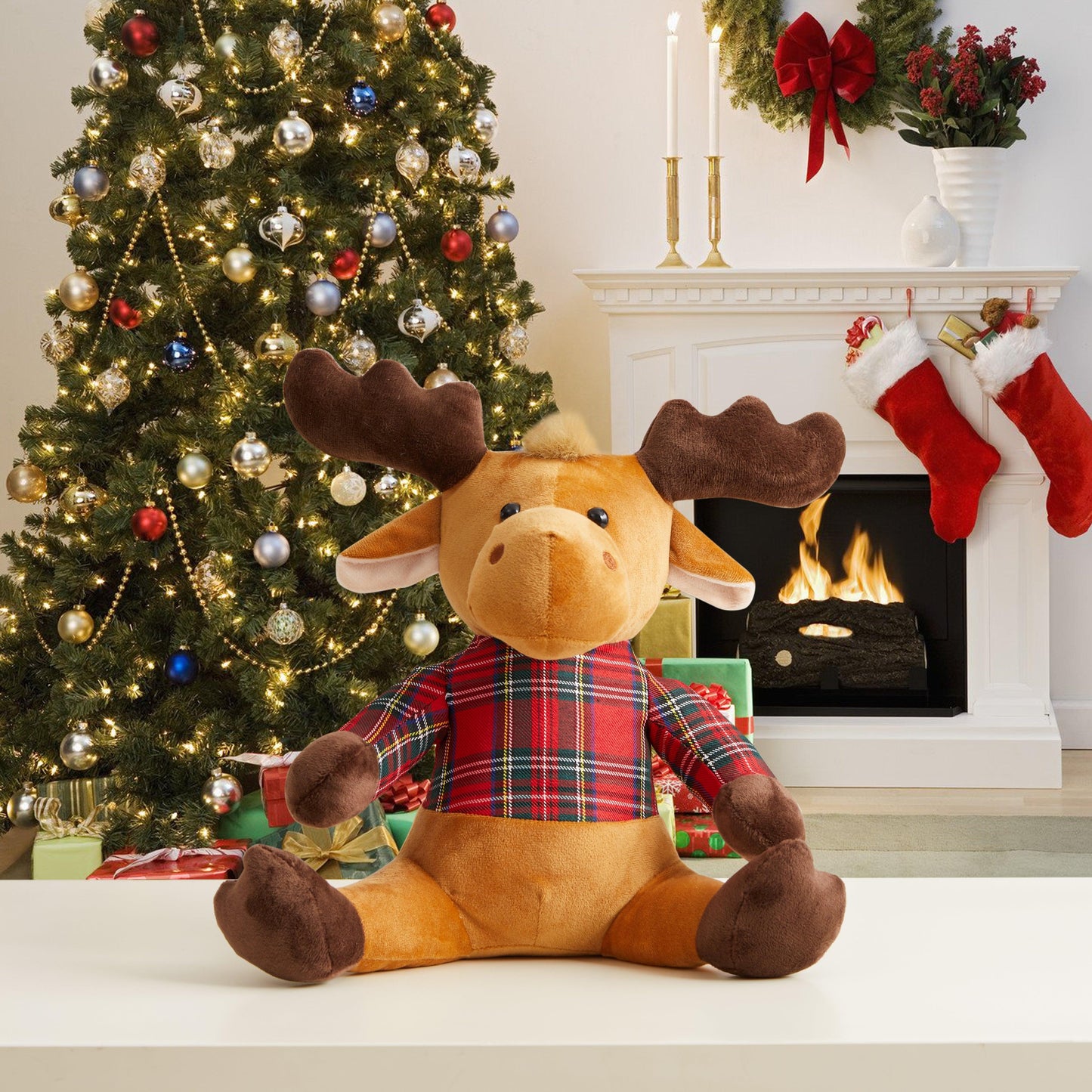 Maurice the Moose Door Stopper - The Draft Stop