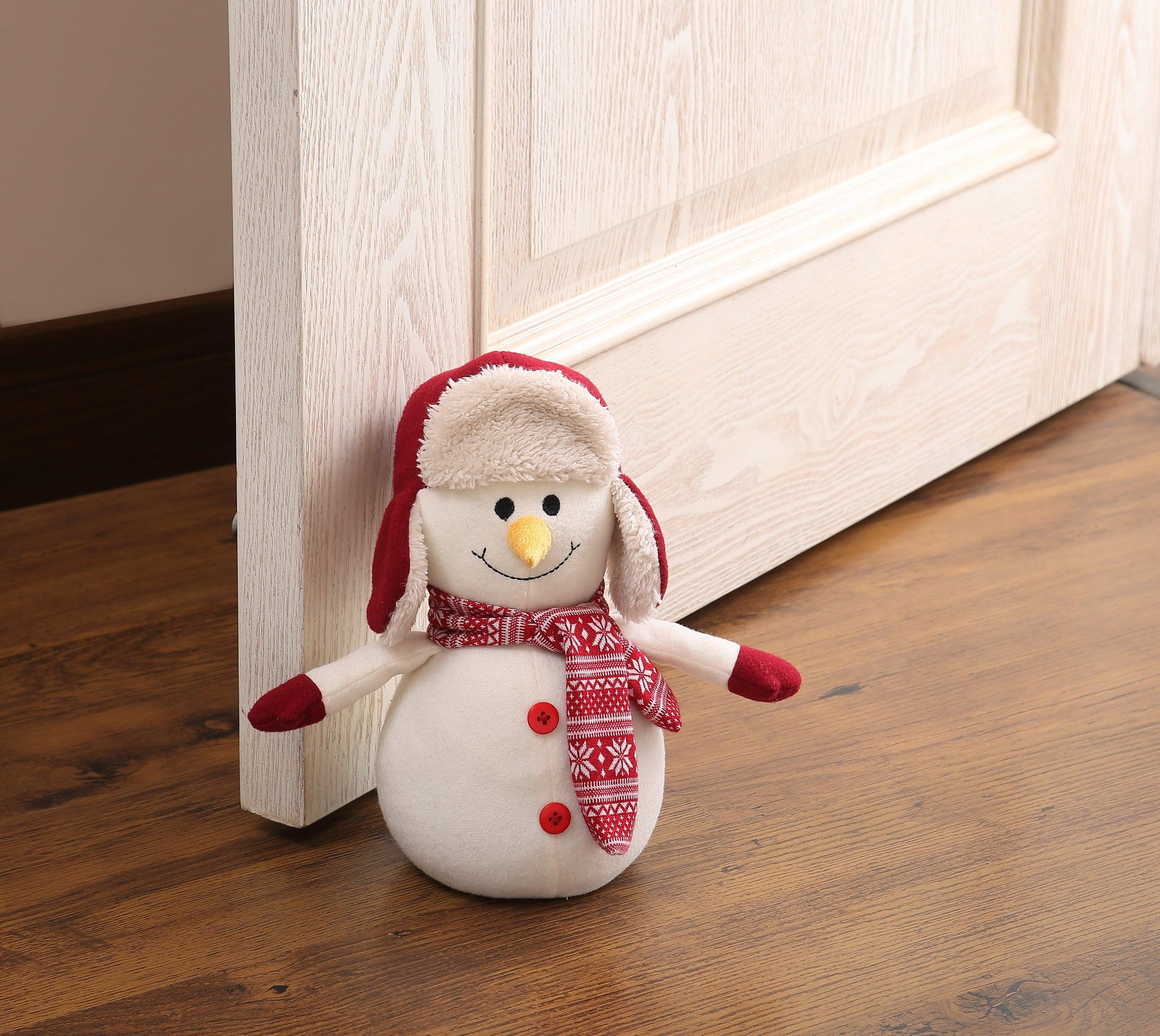 Mister Snow The Snowman Door Stopper - The Draft Stop